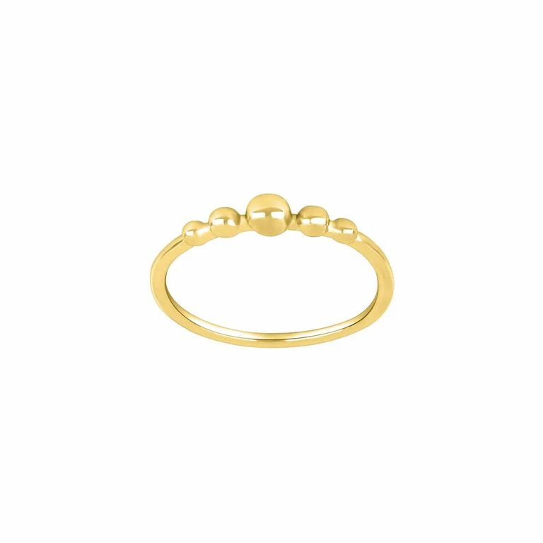 Nordahl Beadit52 Ring, Forgyldt, 58