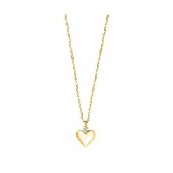 Joanli Nor Laura Halskæde, Guld, 45 Cm