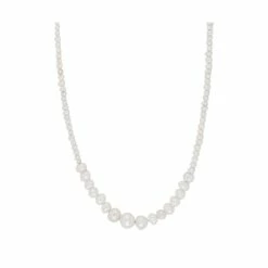 Nordahl Pearl Halskæde, Guld, 42+3 Cm