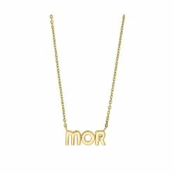 Nordahl Statement Mor Halskæde, Guld, 45+50 Cm