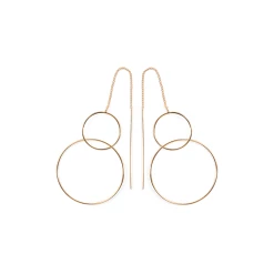 Friihof+Siig Baloon Øreringe, Guld