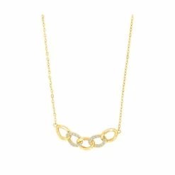 Joanli Nor Jasmin Halskæde, Guld, 42+3 Cm