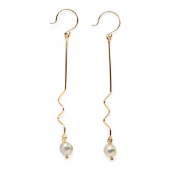 Friihof+Siig Linette Øreringe, Guld