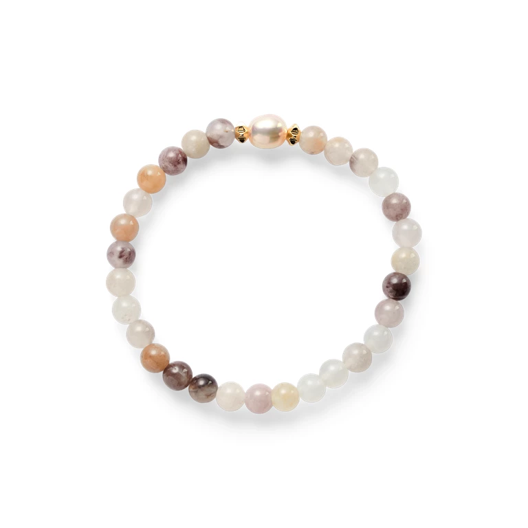 Friihof+Siig Pearl Armbånd, Multi