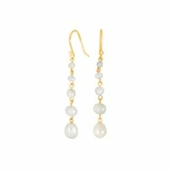 Nordahl Pearl Øreringe, Guld