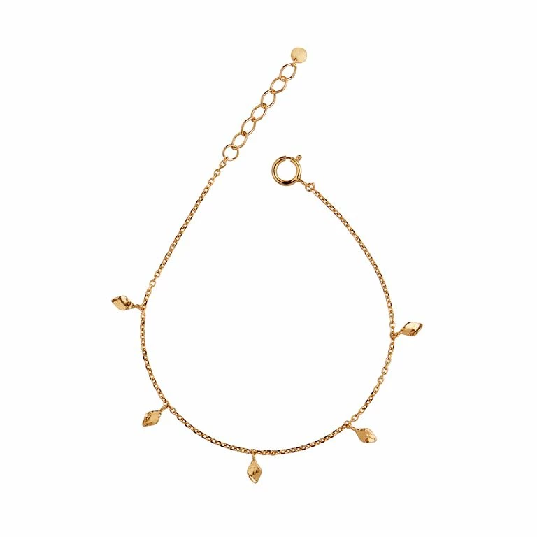 Stine A Tout Petit Ile De L'amour Bracelet, Guld, 17,5 Cm
