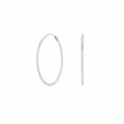 Nordahl Hoop 30 Øreringe, Sølv