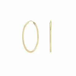 Nordahl Hoop 30 Øreringe, Guld