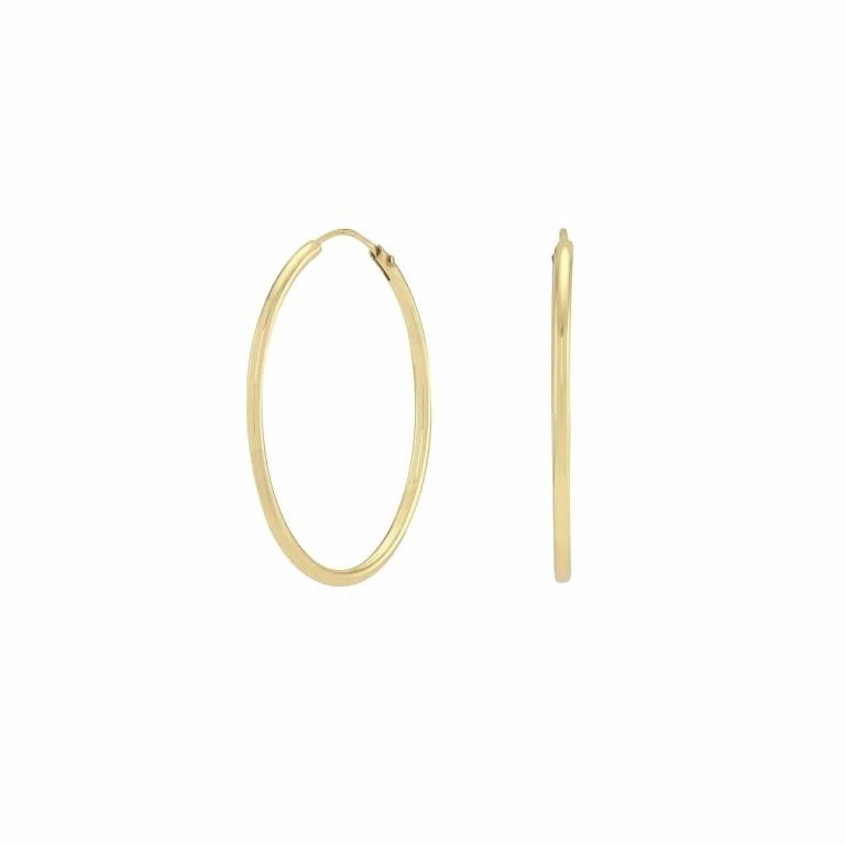 Nordahl Hoop 30 Øreringe, Guld