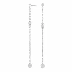 Nordahl Rhodineret Sølv Ørestikkere, Sølv