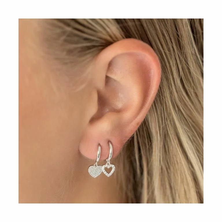 Joanli Nor Ibi Øreringe, Sølv - Billede 2