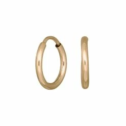 Siersbøl 8 Karat Creoler, Guld