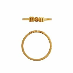 Stine A Wow Mom Ring, Guld, 56