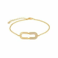 Joanli Nor Kora Armbånd, Guld, 17 Cm