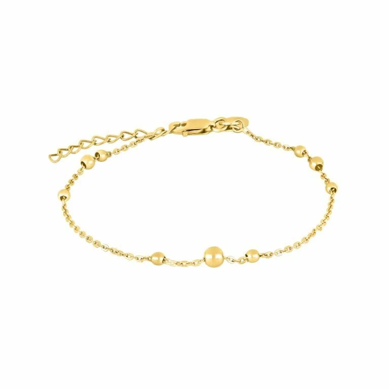 Nordahl Beadit52 Armbånd, Guld, 17 Cm