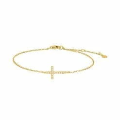 Joanli Nor Alaine Armbånd, Guld, 17+3 Cm