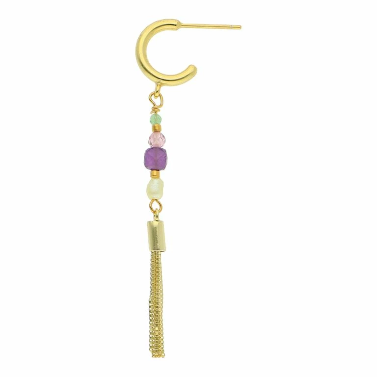 Nuni Copenhagen Vicky Ørering, Gold/Purple 1 Nuni Copenhagen Vicky Ørering, Gold/Purple