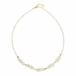 Nuni Copenhagen Regina Halskæde, Guld, 45 Cm