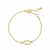Izabel Camille Louisa Armbånd, Guld, 16-20 Cm