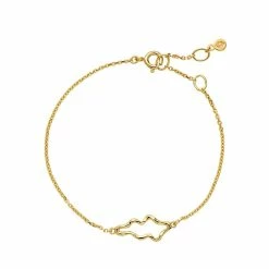 Izabel Camille Louisa Armbånd, Guld, 16-20 Cm
