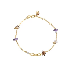 Maanesten Annika Armbånd, Guld, 17,5 Cm