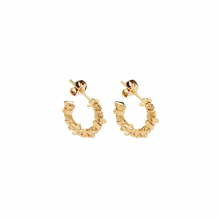 Pico Astrid Øreringe, Guld