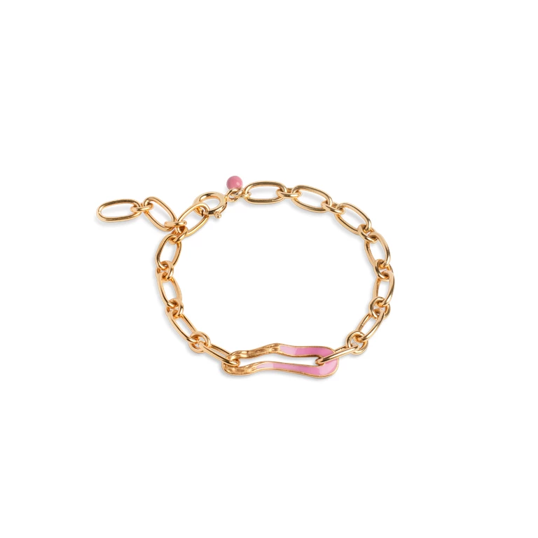 ENAMEL Copenhagen Jasmine Armbånd, Guld, 20 Cm