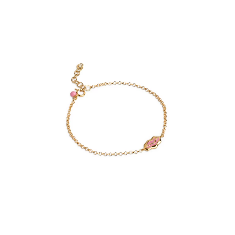 ENAMEL Copenhagen Melanie Armbånd, Guld, 15+3 Cm