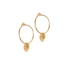ENAMEL Copenhagen Esma Hoops, Guld