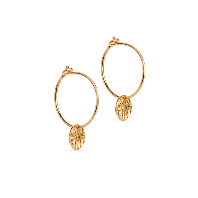ENAMEL Copenhagen Esma Hoops, Guld