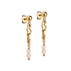 ENAMEL Copenhagen Lillian Øreringe, Guld