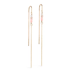 ENAMEL Copenhagen Rosa Øreringe, Guld