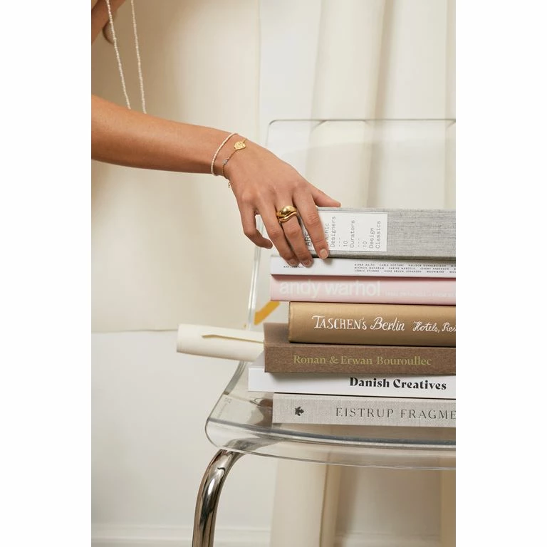 ENAMEL Copenhagen Windy Armbånd, Guld, 15+3 Cm - Billede 2