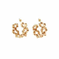 Pico Gudrun Øreringe, Guld