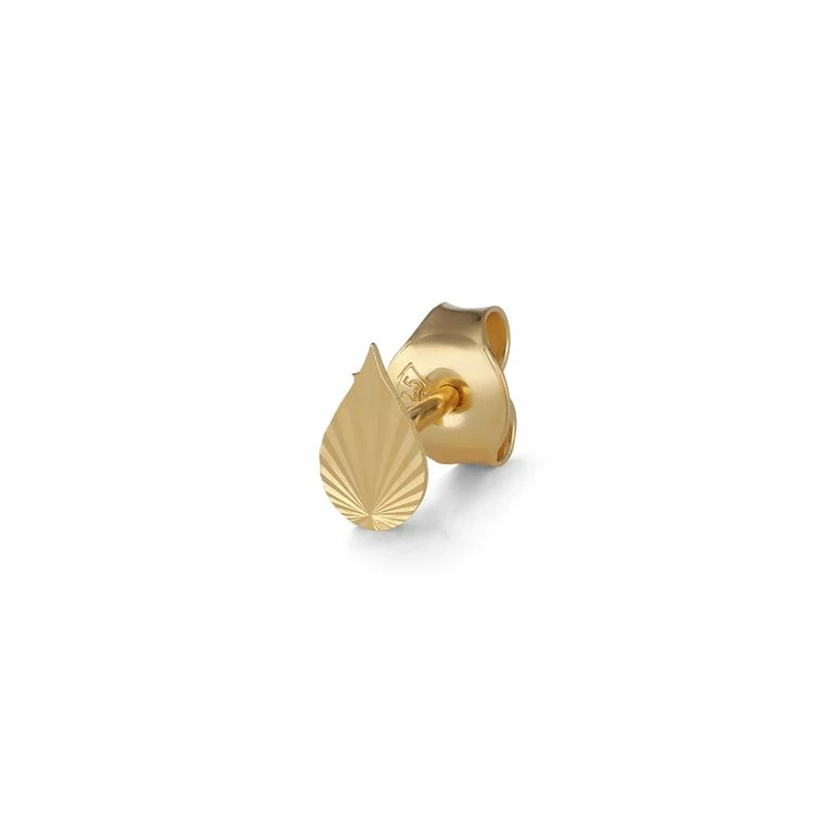 Jane Kønig Reflection Drop Stud Ørering, Guld