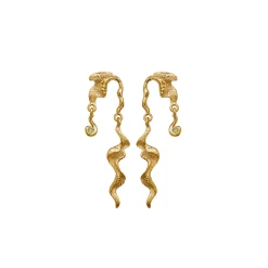 Maanesten Lida Øreringe, Guld