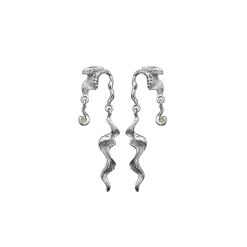 Maanesten Lida Øreringe, Sølv