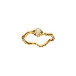 Maanesten Lisa Ring, Guld, Str. 59