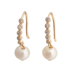 Friihof+Siig Lydia Øreringe, Guld