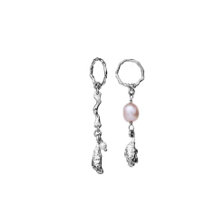 Maanesten Lyric Øreringe, Sølv