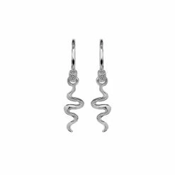 Maanesten Aryah Øreringe, Sølv