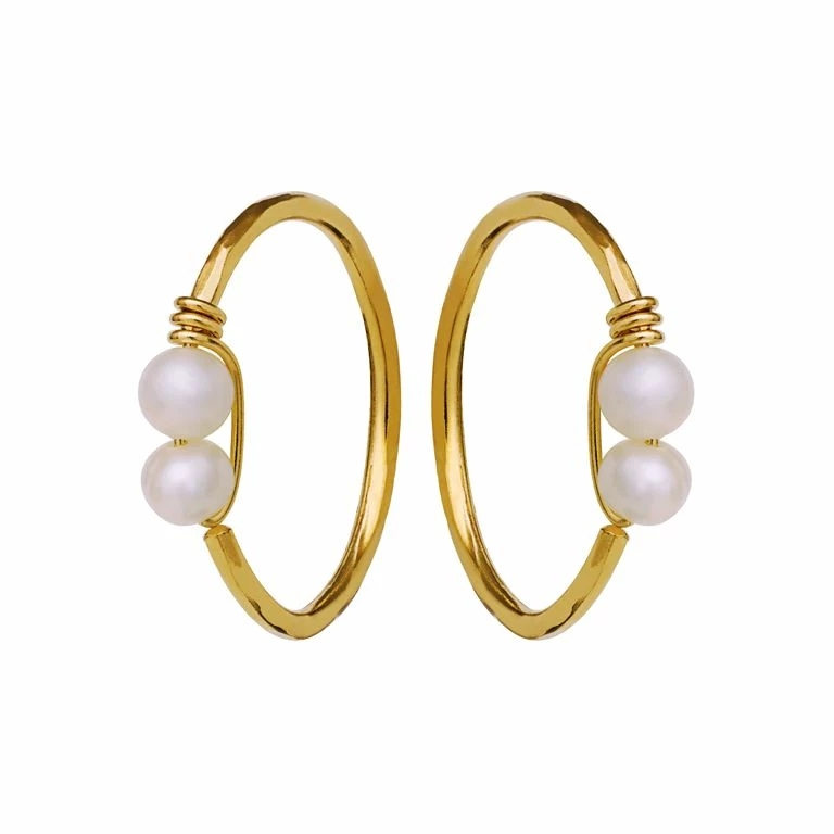 Maanesten Donna Øreringe, Guld