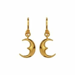 Maanesten Moonie Øreringe, Guld