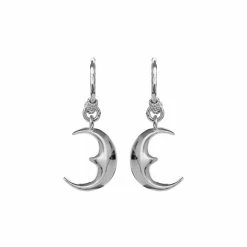 Maanesten Moonie Øreringe, Sølv