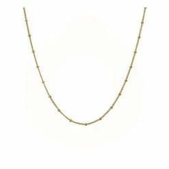 Maanesten Nala Halskæde, Guld, 41 Cm