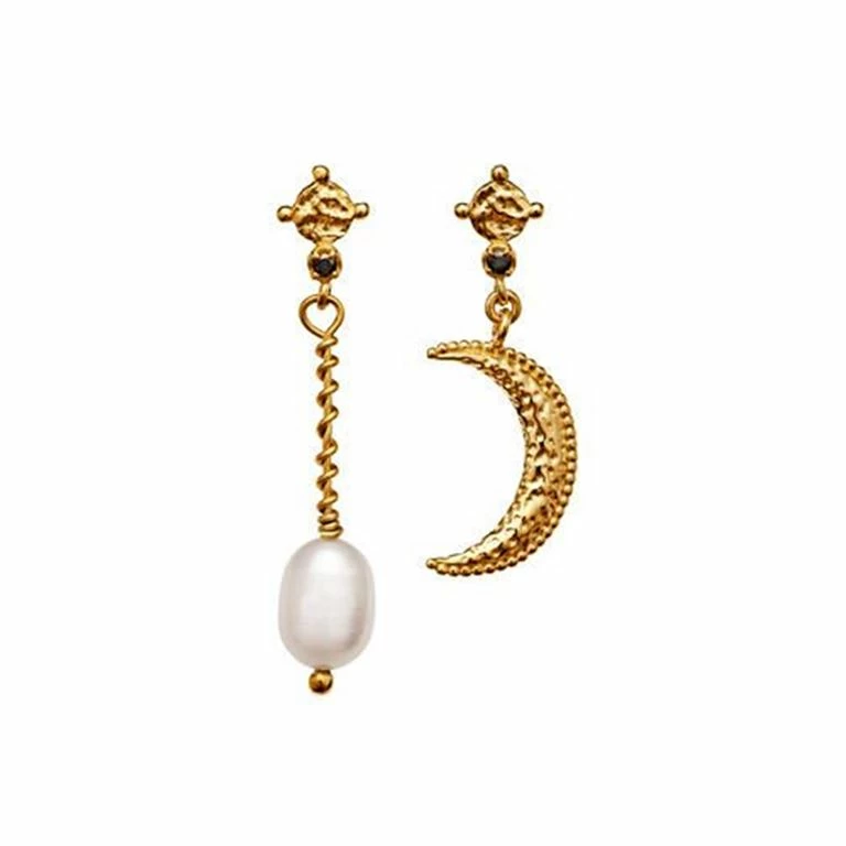 Maanesten Nyla Øreringe, Guld