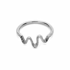 Maanesten Sonar Ring, Sølv, 49