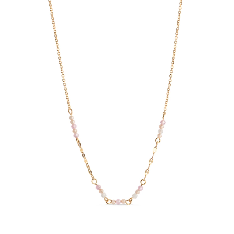 ENAMEL Copenhagen Claire Halskæde, Guld, 42+3 Cm