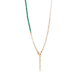 ENAMEL Copenhagen Gabriella Halskæde, Guld, 45 Cm