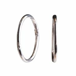 Siersbøl 310 816 9 Øreringe, Sølv